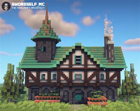 building tudor style minecraft|minecraft tudor mansion.